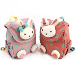 Kids Rabbit Backpack Softback Mini School Bag
